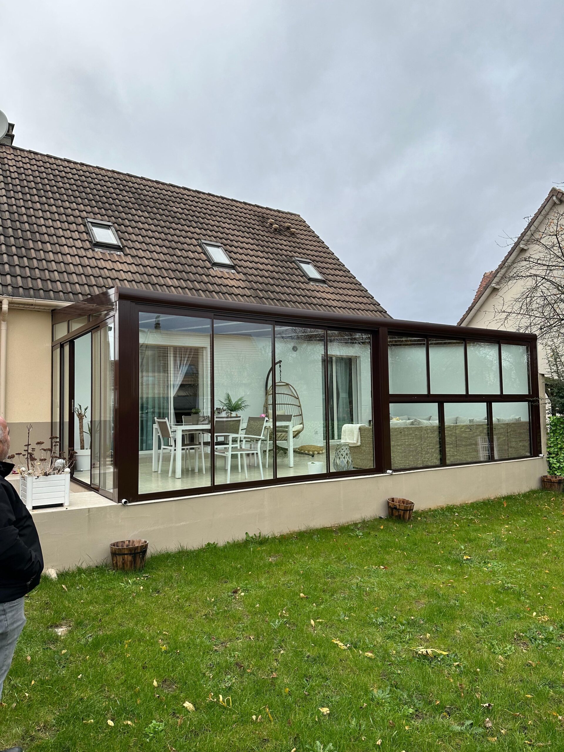 Exklusiver Wohnwintergarten aus Schüco Aluminiumprofilen